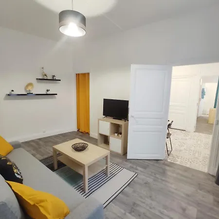 Apartamento Centre-ville - Gare - Jardin Wilson - Chateau Bourbon Montluçon