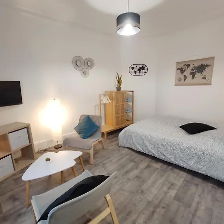 Apartamento Centre-ville - Gare - Jardin Wilson - Chateau Bourbon *