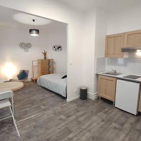 Apartamento Centre-ville - Gare - Jardin Wilson - Chateau Bourbon *