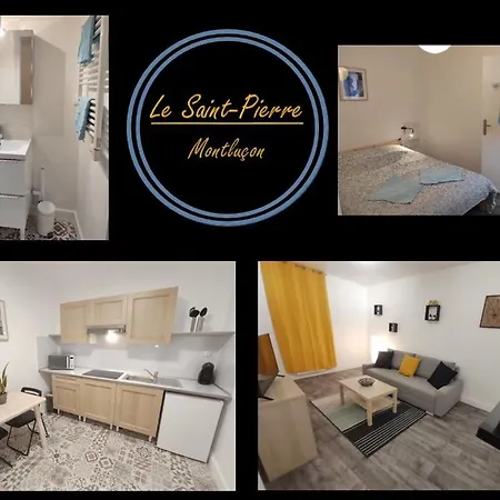 Centre-ville - Gare - Jardin Wilson - Château Bourbon Apartamento Montluçon